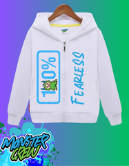 'Hendrix' 100% Monster Mannerism Kids Zip up Hoodie
