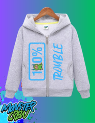 'Hendrix' 100% Monster Mannerism Kids Zip up Hoodie