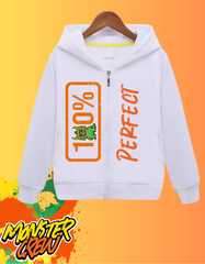 'Haven' 100% Monster Mannerism Kids Zip up Hoodie