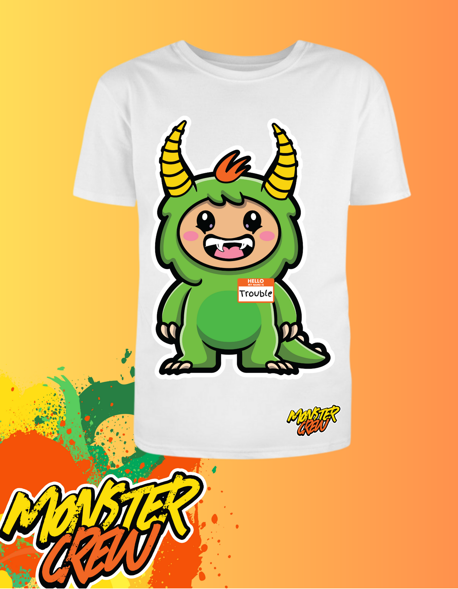 'Haven' "Hello, My Name Is" Kids Tee