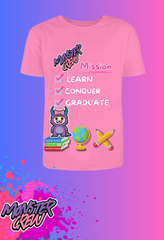 'Holiday' "Monster Graduate" "Kids Tee"