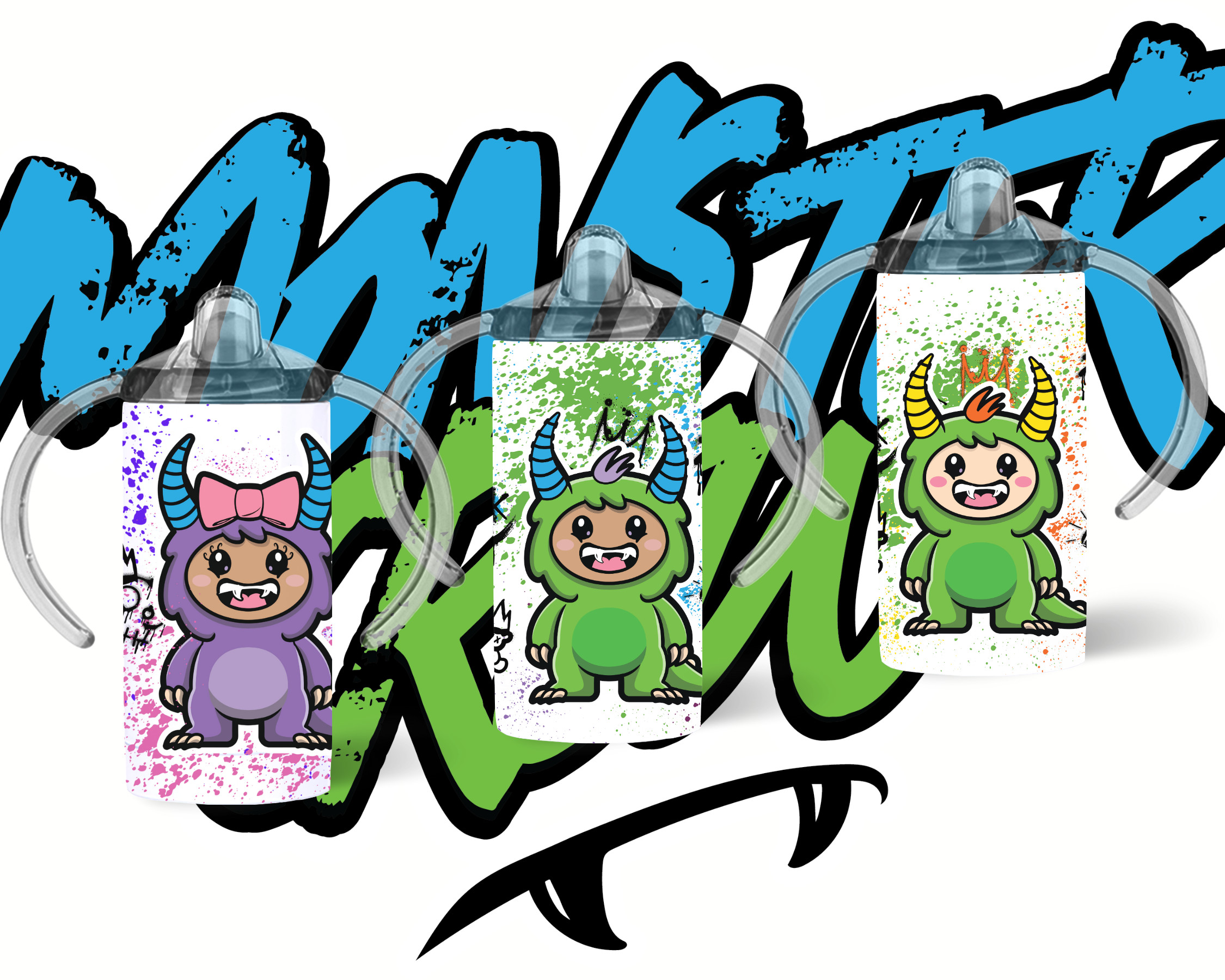 Monster Sippy Cup Tumbler