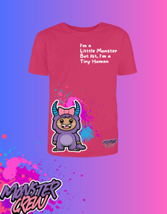 'Holiday' "I'm A Tiny Human " "Kids Tee"