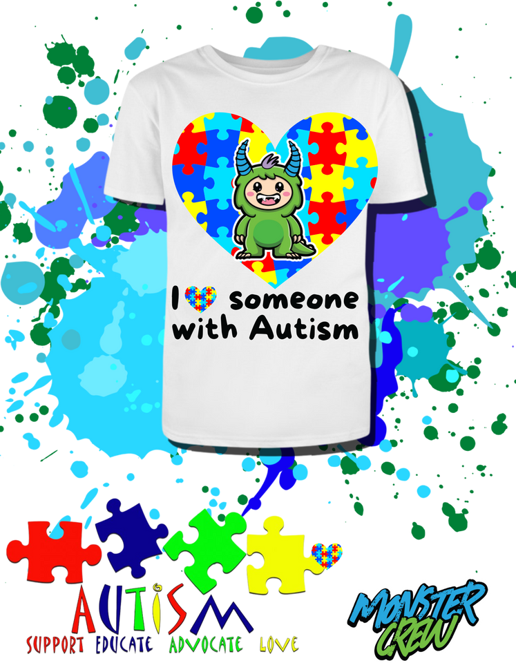 'Hendrix' Autism Awareness Tee Kids