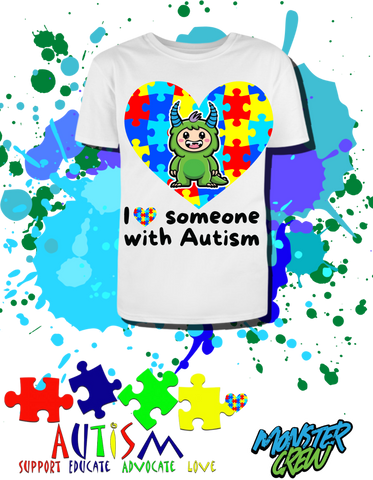 'Hendrix' Autism Awareness Tee Kids