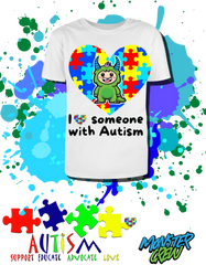 'Hendrix' Autism Awareness Tee Kids