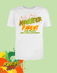'Haven' Little Monster gets it from somewhere Tee Adults