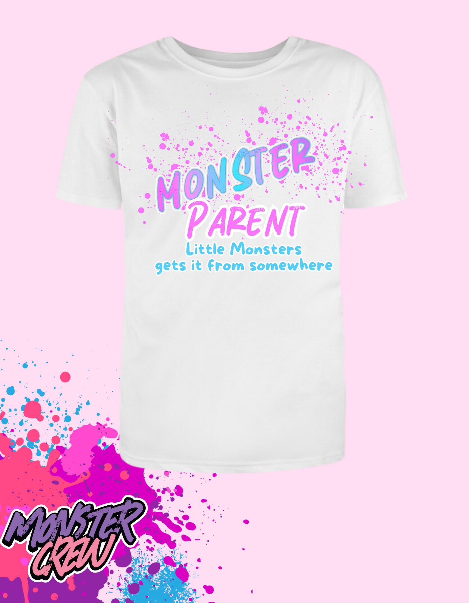 'Holiday' Little Monster gets it from somewhere Tee Adults