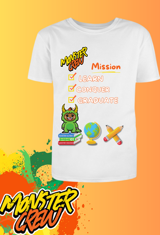 'Haven' "  Monster Graduate  " Kids Tee