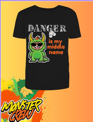 'Haven' "Danger is my Middle Name " Kids Tee
