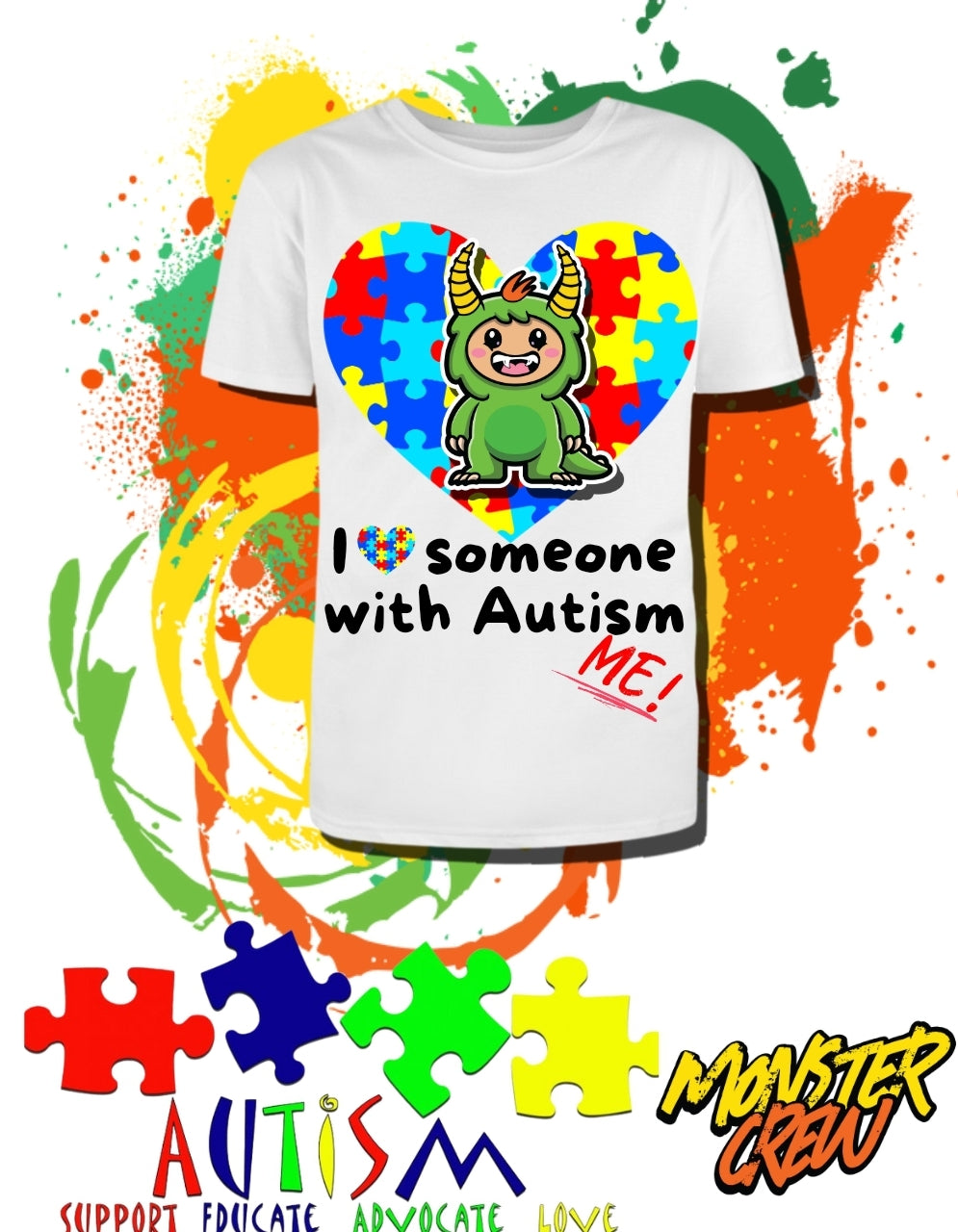 'Haven' Autism Awareness Tee Kids