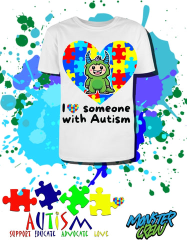 'Hendrix' Autism Awareness Tee Adult
