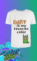 'Hendrix' "Favorite Color Dirt" Kids Tee
