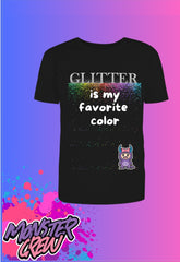 'Holiday' Favorite Color Glitter Tee "Kids"