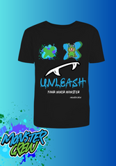 'Hendrix' Unleash Your Inner Monster Tee Adults