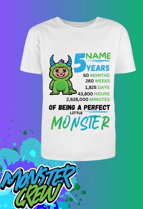 'Hendrix' (AGE) Perfect Little Monster 'Kids Tee'