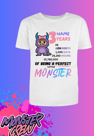 'Holiday' (AGE) Perfect Little Monster "Kids Tee"