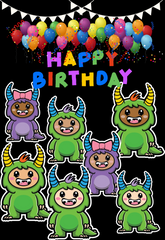 'Holiday' (AGE) Perfect Little Monster "Kids Tee"