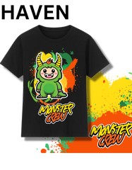 'Haven' Kids Paint Splatter Logo Tee