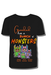'Haven' Bunch of Monsters Grandparent Custom Adult Tee