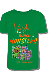 'Haven' Bunch of Monsters Grandparent Custom Adult Tee