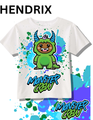 'Hendrix' Kids Paint Splatter Logo Tee