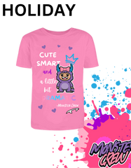 'Holiday' Kids Cute & Dramatic Custom Tee