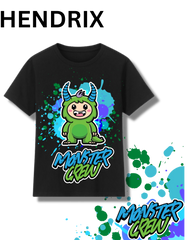 'Hendrix' Kids Paint Splatter Logo Tee