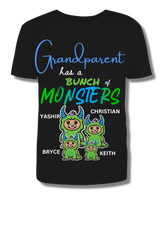 'Hendrix' Bunch of Monsters Grandparent Custom Adult Tee