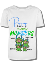 'Hendrix' Bunch of Monsters Grandparent Custom Adult Tee