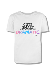 'Holiday' Cute, Smart, And A Little Bit Dramatic Big Kids Tee