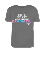 'Holiday' Cute, Smart, And A Little Bit Dramatic Big Kids Tee