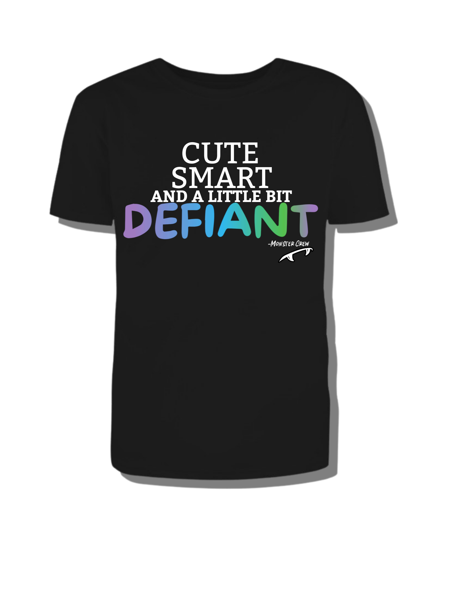 'Hendrix' Cute, Smart, And A Little Bit Defiant Big Kids Tee