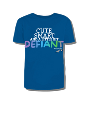 'Hendrix' Cute, Smart, And A Little Bit Defiant Big Kids Tee