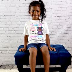 'Holiday' Kids Cute & Dramatic Custom Tee