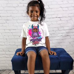 'Holiday' Kids Paint Splatter Logo Tee