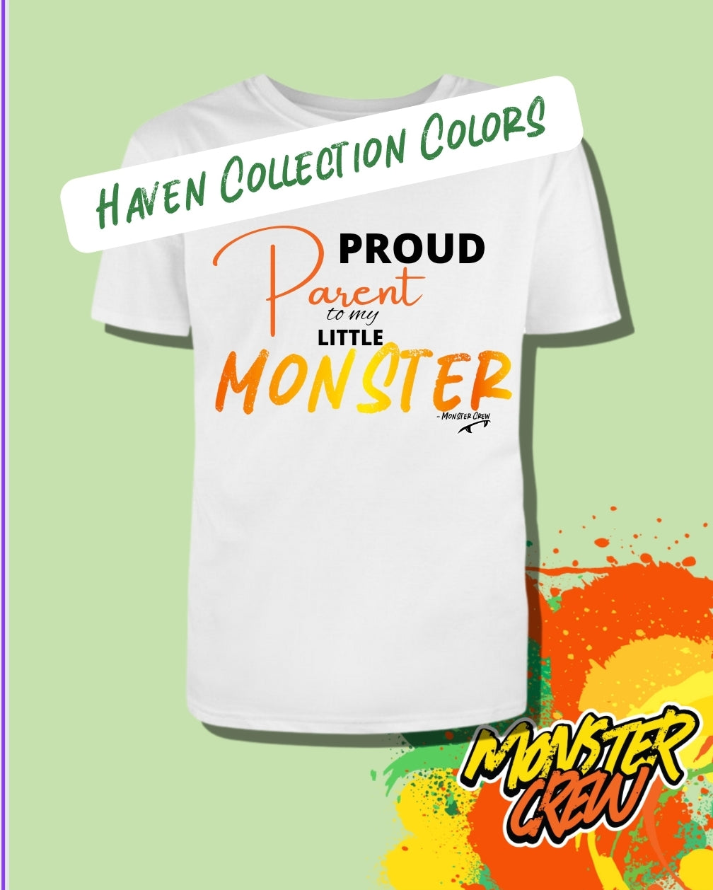 'Haven' Proud Monster Family Custom Adult Tee
