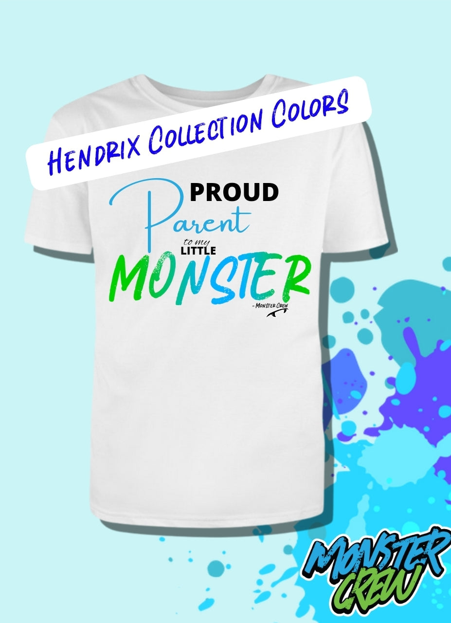 'Hendrix' Proud Monster Family Custom Adult Tee