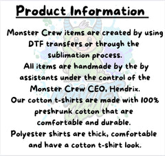 'Hendrix' Bunch of Monsters Grandparent Custom Adult Tee